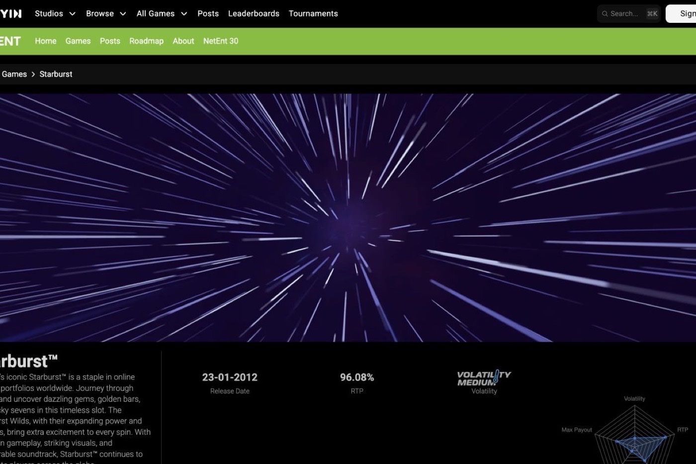 Starburst: paylines, expanding wild і респіни